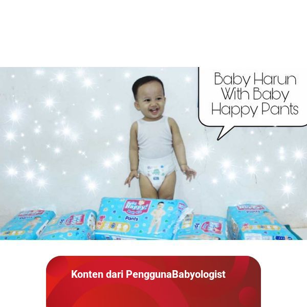 Cara pakai pampers pants sales